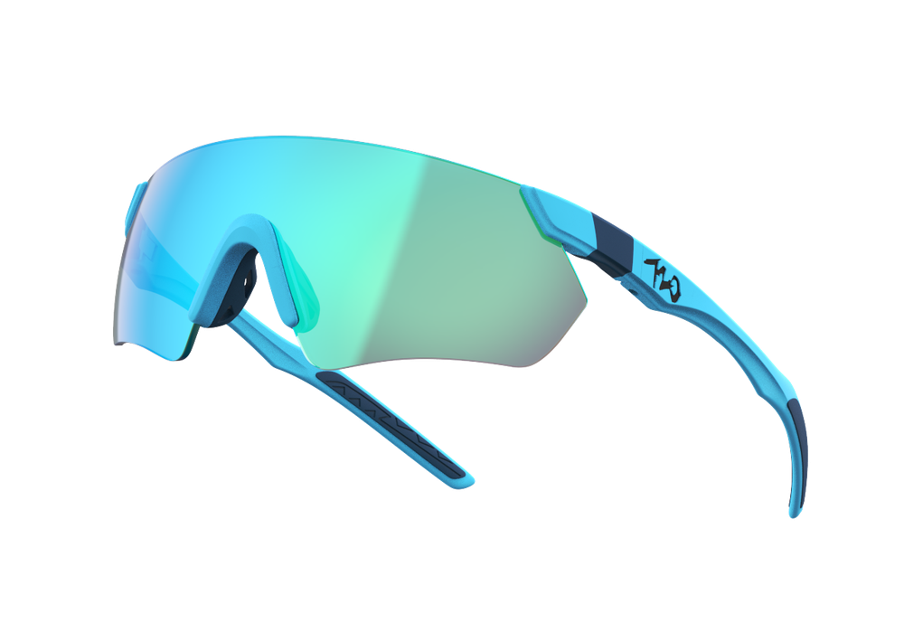 Спортивные очки 720armour Elfo / Matte Turquoise Surf / Smoke Lake Blue Lens