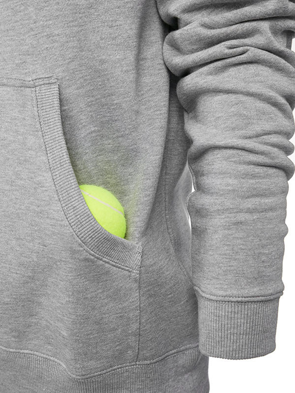 Кофта для мальчика теннисная Prince Pullover Hoodie - серый