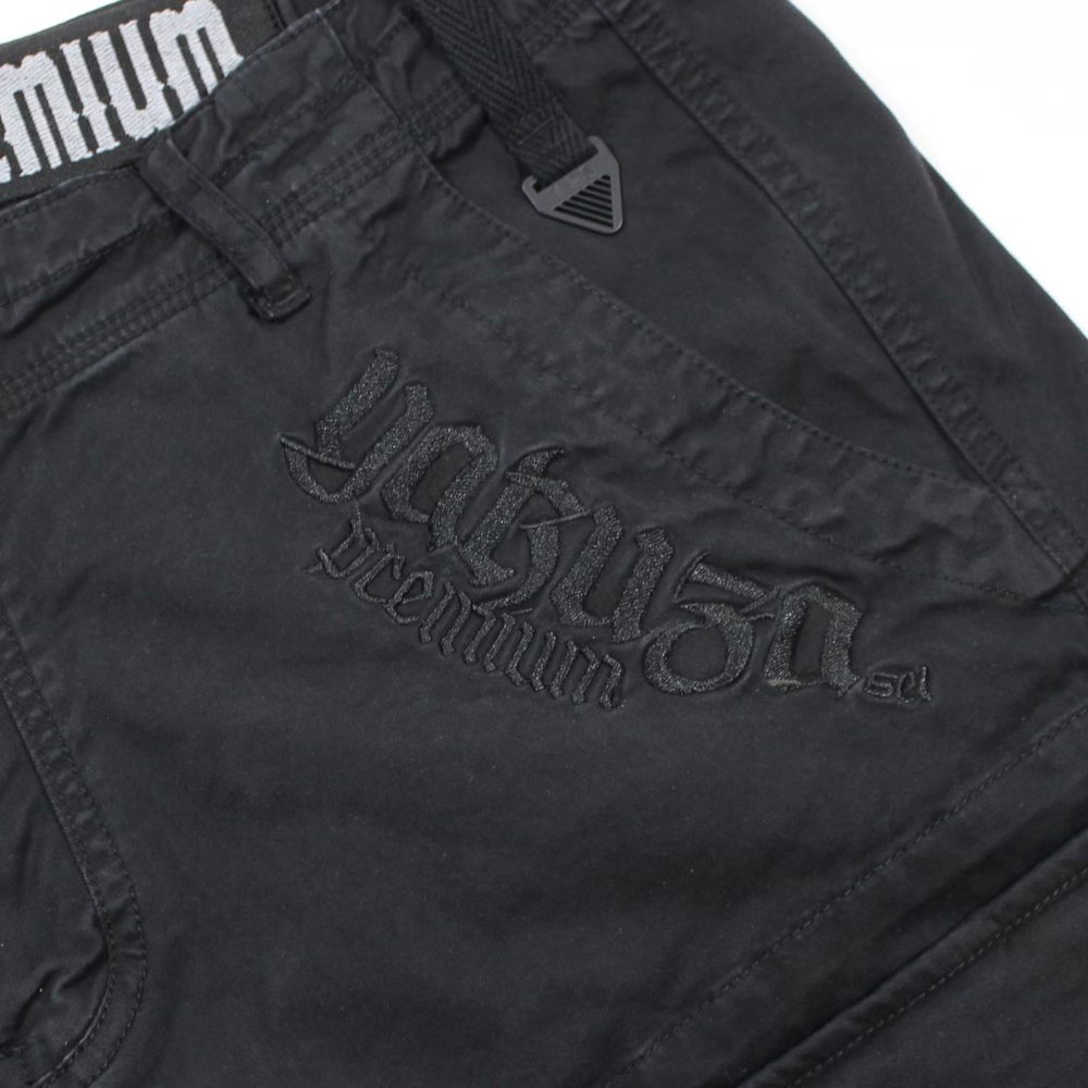 Карго брюки черные Yakuza Premium 3751