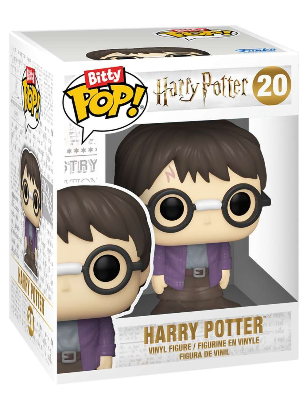 Набор Funko Bitty POP! Harry Potter Ron+Harry+Hermione+Ollivander+Ride+Town 6шт 91760
