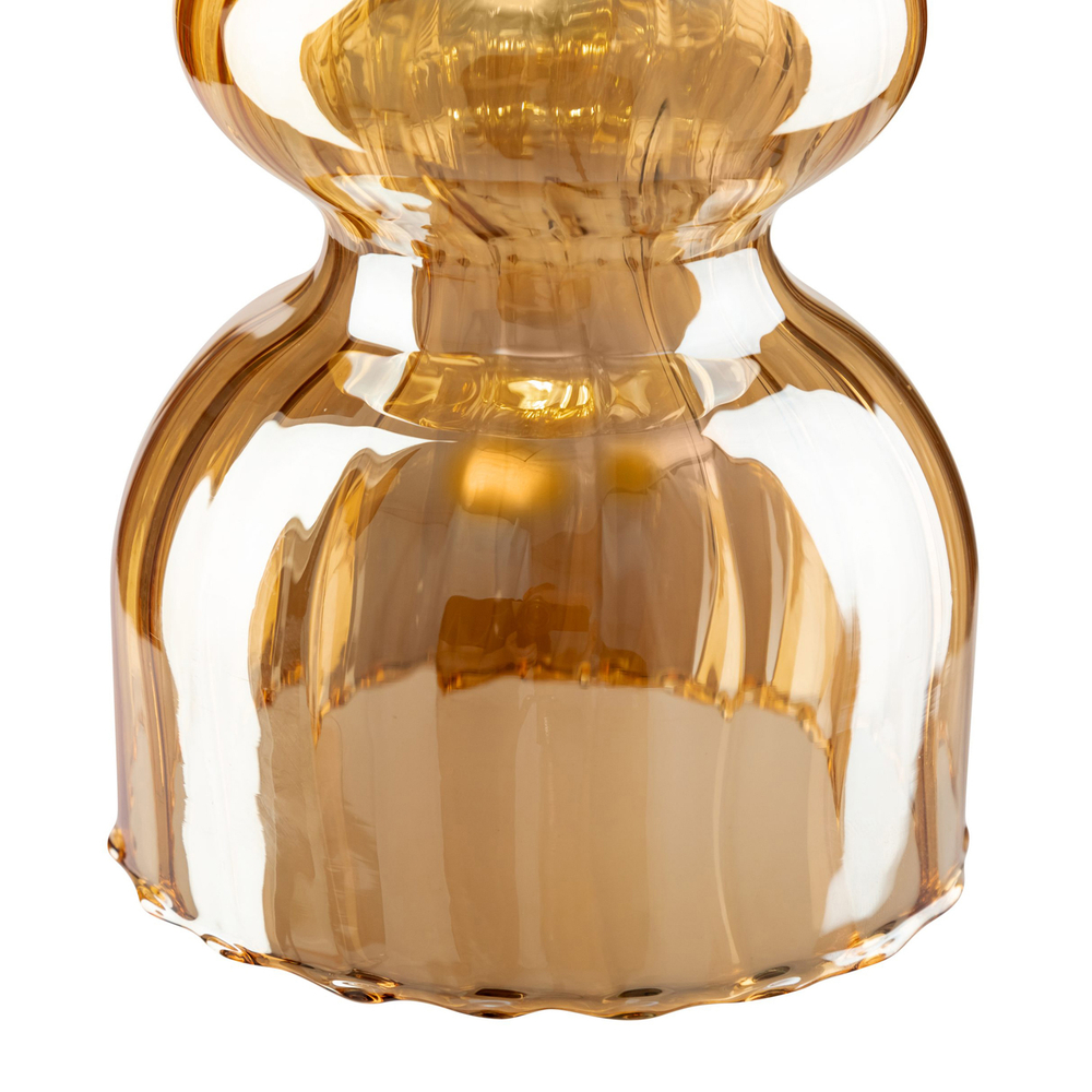 Светильник подвесной Crystal Lux IRIS SP1 A AMBER