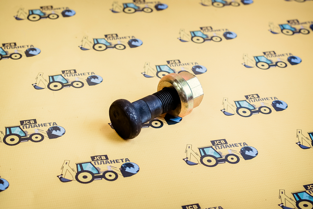 Комплект шпилька+гайка колеса JCB 3cx/4cx/540-140 аналог
