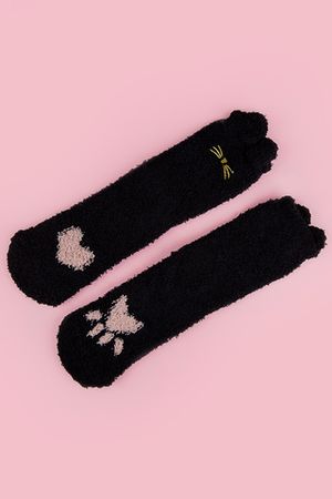 Носки Cozy G, Черные лапки