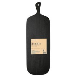 Доска сервировочная Rubris, 23х70 см, черная