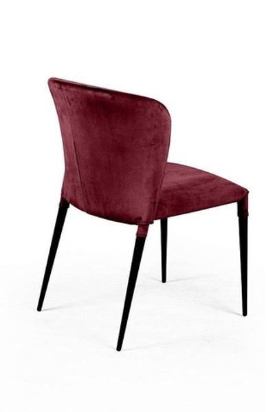 Стул Albert штабелируемый в винном велюре