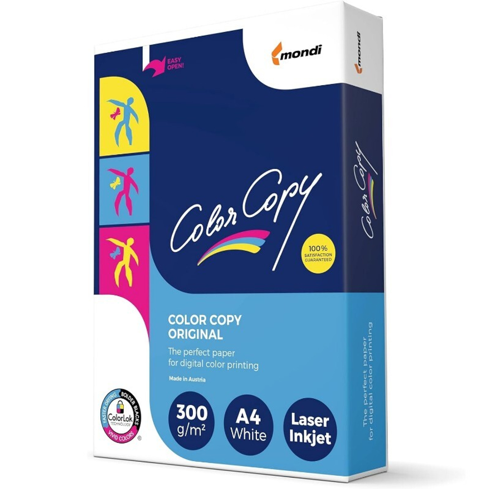 Бумага Color Copy 300 г/м2, A4, 125л.