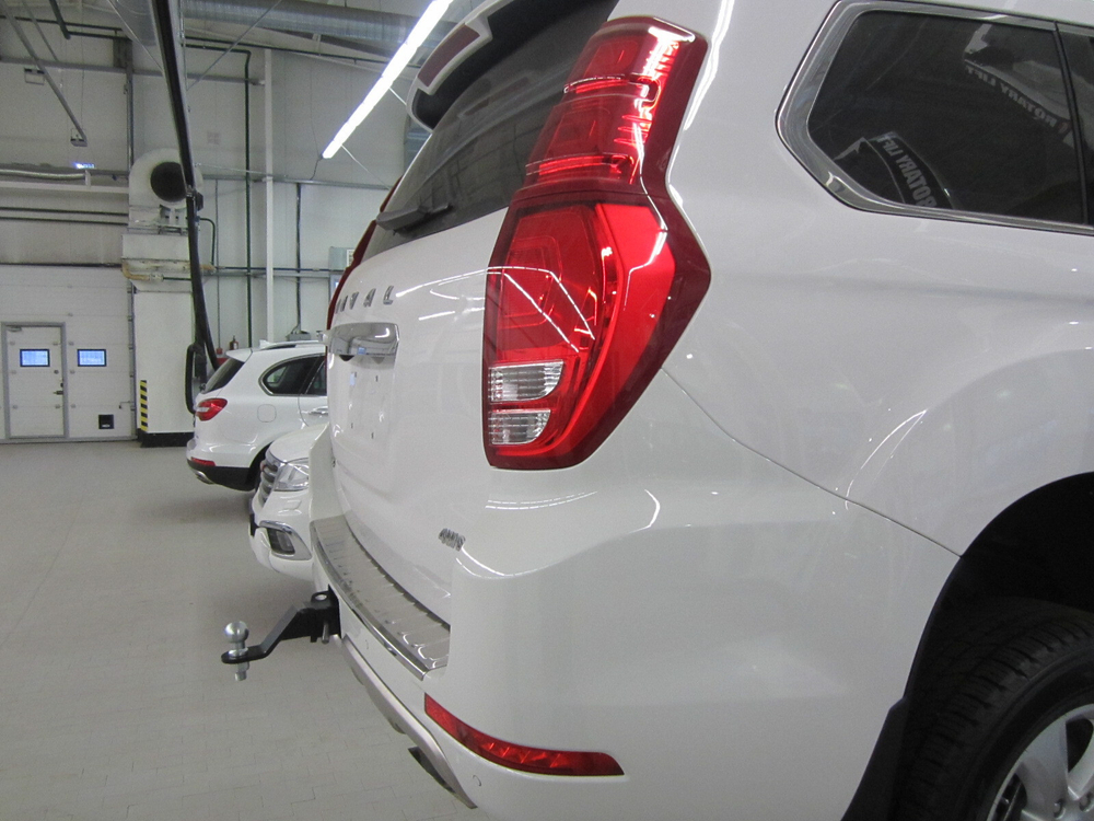 Фаркоп под квадрат для Tank 500 / Haval H9, c 2014 г., Бизон.FA 0130-Е