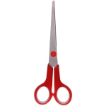 Ножницы универсальные бытовые «VOSTOKDOM», цвет микс красный/голубой, 17.4см (блистер Селфи)