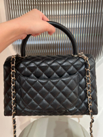 Chanel Large Flap Bag With Top Handle