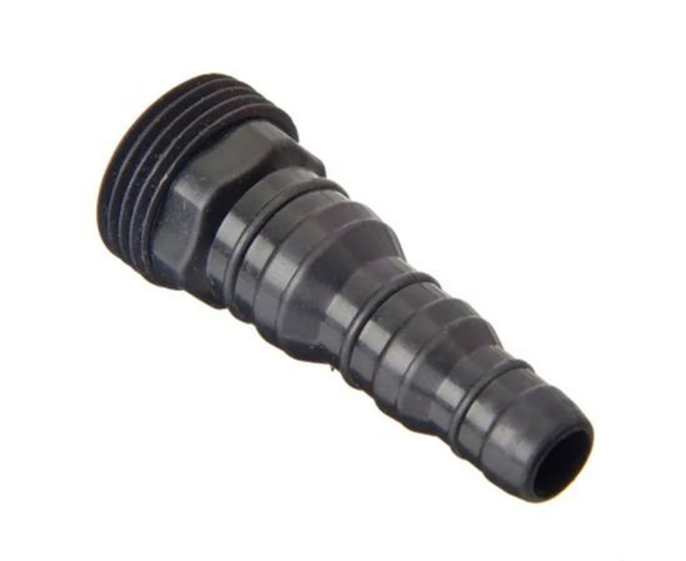 Адаптер с внешней резьбой 3/4" д/шлангов 3/4"-5/8"-1/2" пластик, E1M