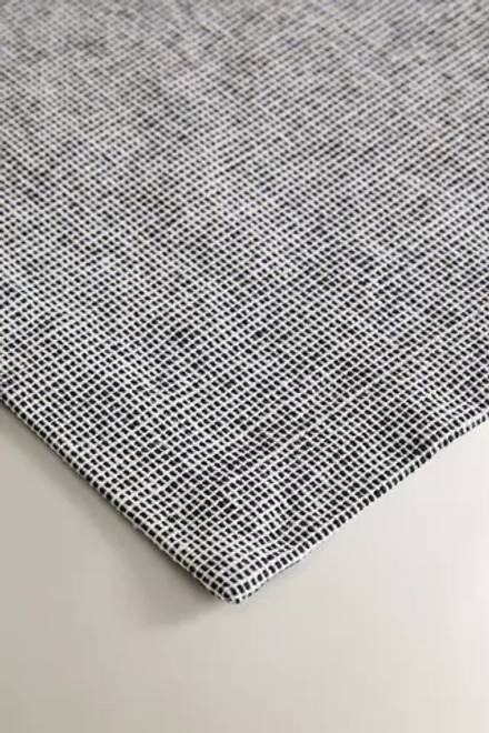 ZARA HOME ХЛОПКОВАЯ САЛФЕТКА В КЛЕТКУ, ЧЕРНЫЙ/БЕЛЫЙ