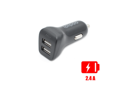 АЗУ USB-адаптер Ipipoo XP-3 (2USB /2.4A +кабель MicroUSB)