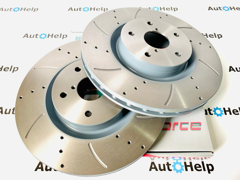 Диск тормозной перфорированный G-Brake GFR-20739R передний правый 326mm 5X114,3