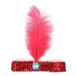 Карнавальный аксессуар полоска на волосы «Леди чарльстон», микс цветов