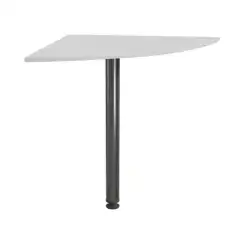 Стол угловой Континент СФ209 серый 700х700х750