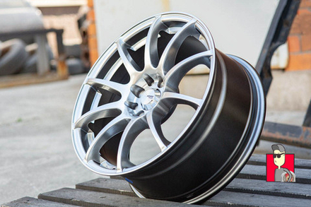 Комплект дисков Advan RS 17x8 et38 4x100/4x108