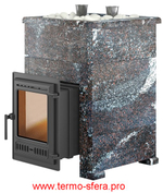 Печь для бани Эверест "Steam Master 30 ЧУГУН" Амфиболит, S-40