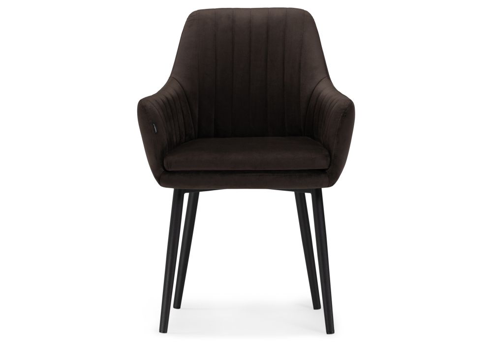 Стул на металлокаркасе Райнер MR -09 / черный