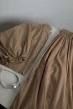 юбка длины макси, на резинке с подкладом