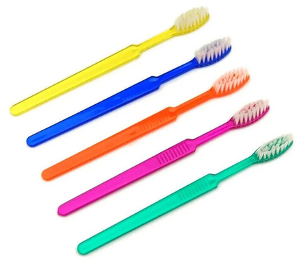 Sherbet Зубная щетка с нанесенной зубной пастой Мятный мус, средней жесткости