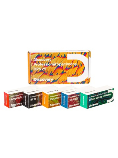 Набор микропрепаратов Levenhuk Discovery Prof DPS 5. «Мутации»