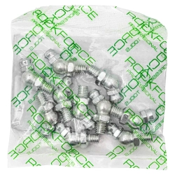 Пресс-масленка 6мм угловая (45град.), комплект 10 шт. RockForce RF-GN-01-45-6MM