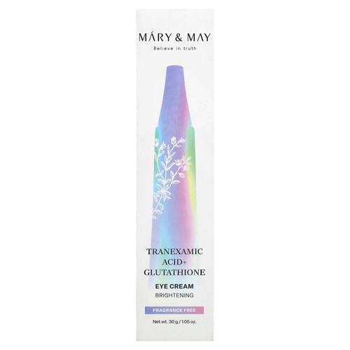 Mary & May, Крем для кожи вокруг глаз с транексамовой кислотой и глутатионом, 30 г (1,05 унции)