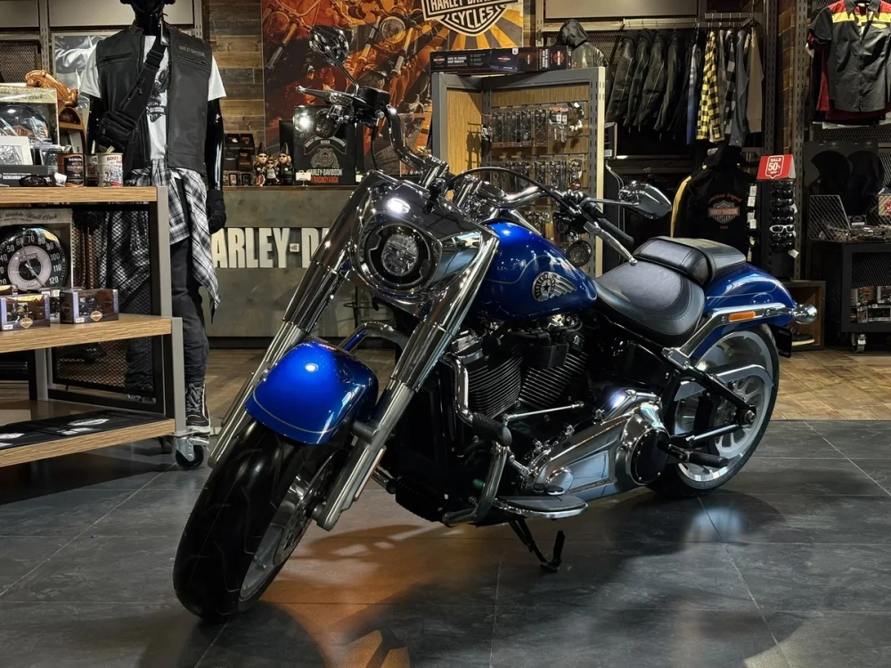 Harley-Davidson Fat Boy 117, 2025 Blue