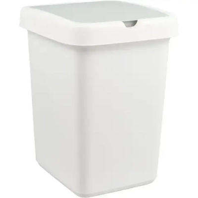 Контейнер для мусора Квадра 25 л кофейный (комплект 4 шт)