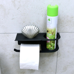 Держатель для туалетной бумаги 3 в 1 "Лофт"