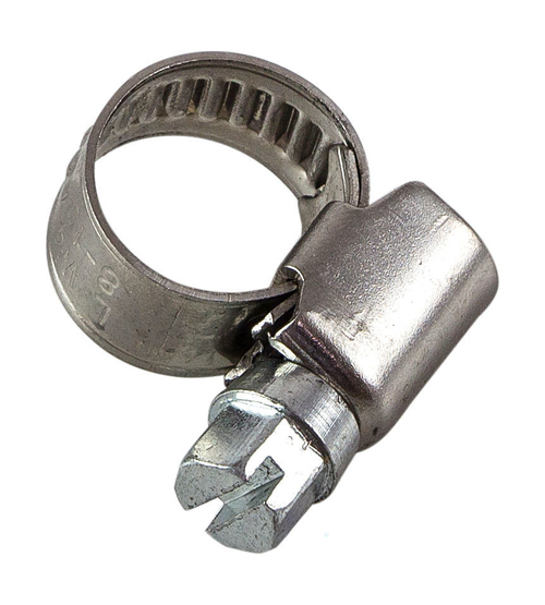 Хомут с винтом 12-20 мм нержавейка