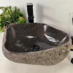 Раковина из речного камня RS-65069 44*36*16 0861