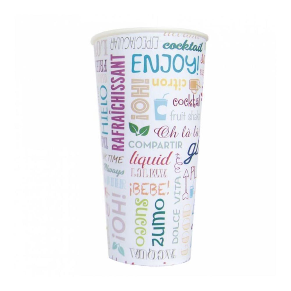 Стакан для холодного   660 мл, бумага, 50 шт, Garcia de PouИспания