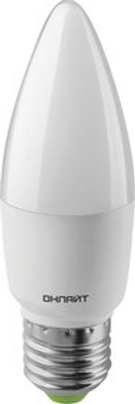 Лампа светодиодная 10Вт Е27 шар OLL-C37-10-230-6.5K-E27-FR