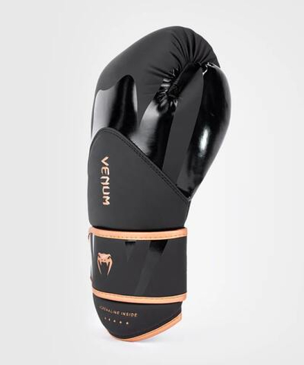 Перчатки боксерские Venum Challenger 4.0 Black/Bronze