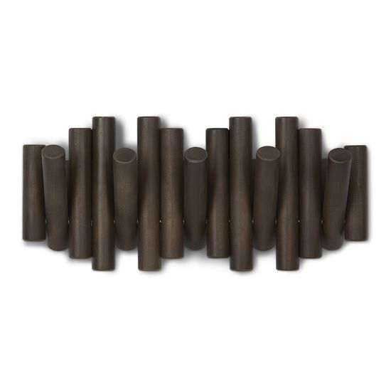 Вешалка настенная picket, 5 крючков, состаренный орех