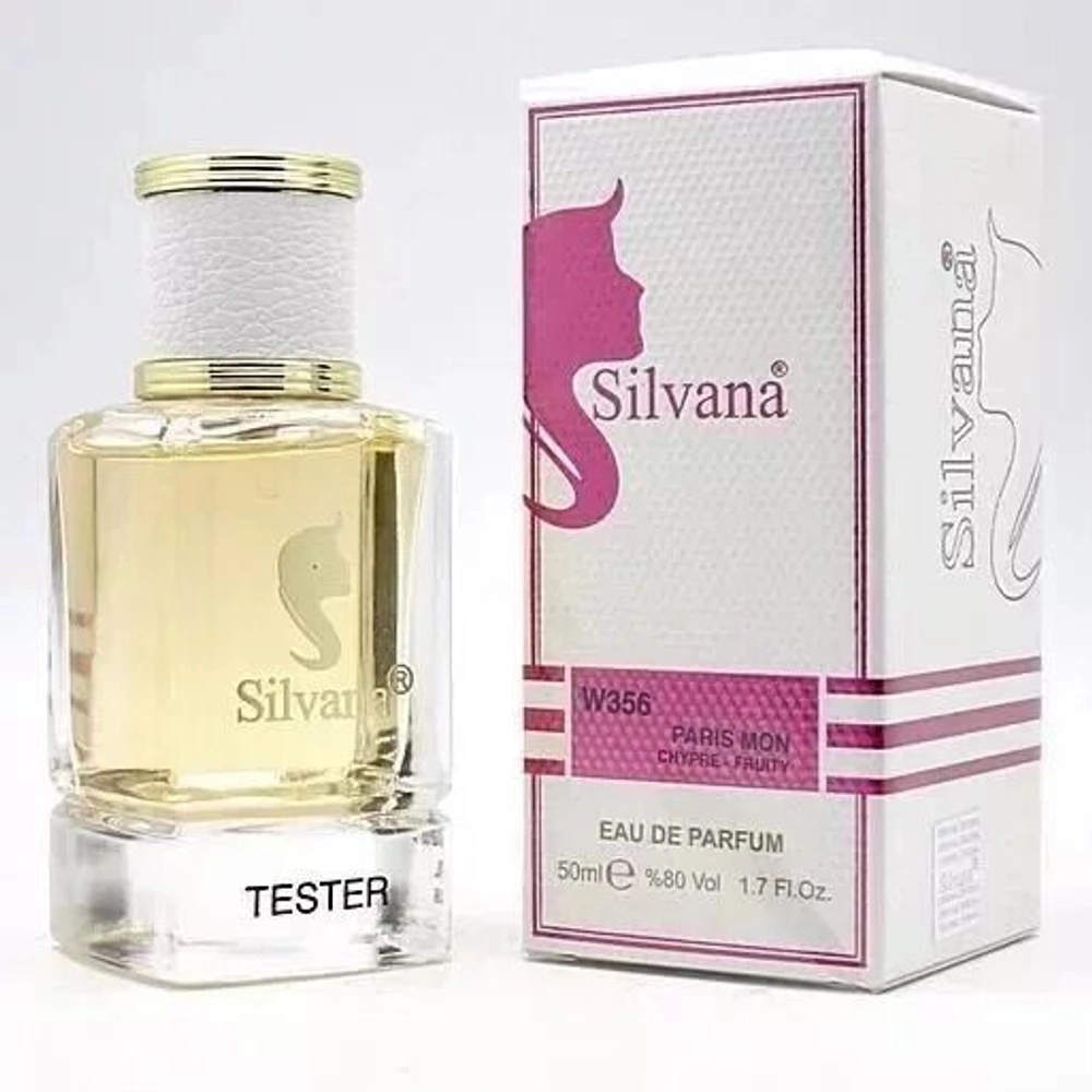 SILVANA 356 Paris Mon Chypre-Fruity (Yves Saint Laurent Mon Paris Eau de Toilette) for women 50 ml.