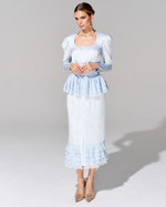 Платье длины миди