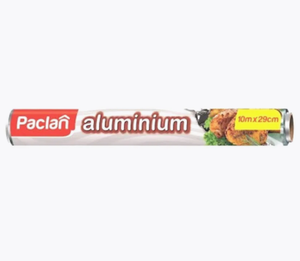 ФОЛЬГА PACLAN АЛЮМИНИЕВАЯ 10МХ29СМ В РУЛ 13МКМ