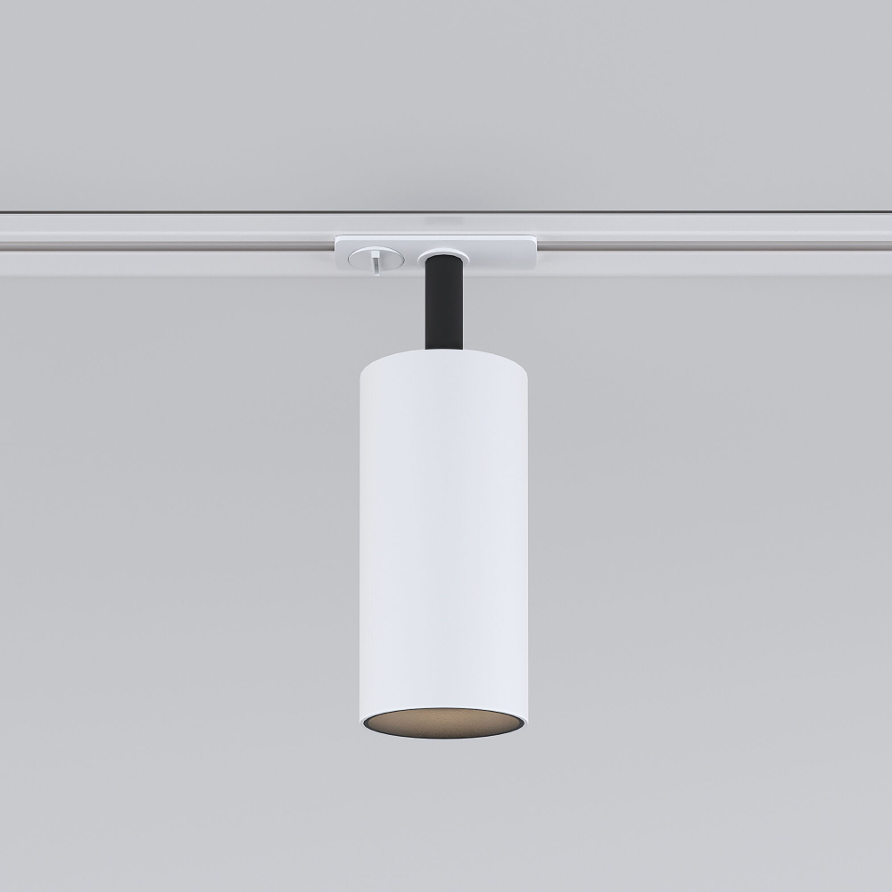 Трековый светодиодный светильник Elektrostandard Diffe 85166/01 15W 4200K белый/черный