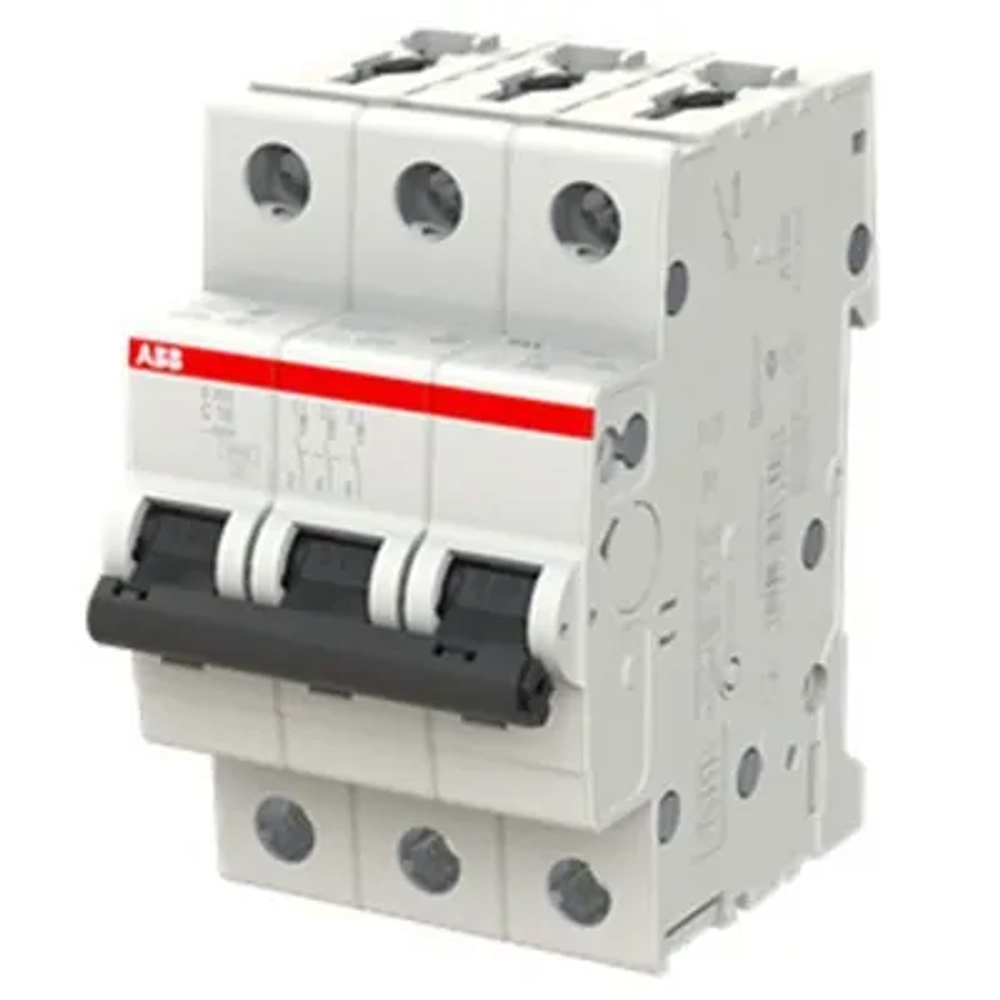 2CDS253001R0804 ABB Автоматический выключатель 3п S203 C80 80А 6кА