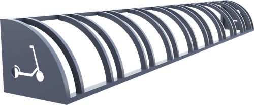 Парковка для самокатов М.09-016