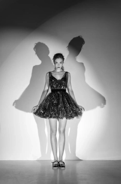 Фатиновое платье мини