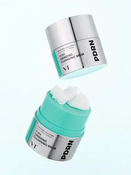 VT Cosmetics Гидрофильный бальзам с ПДРН для глубокого очищения и сияния кожи PDRN Grinding Cleansing Balm 50 мл
