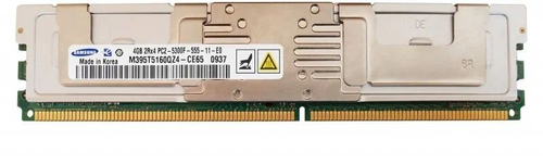 Оперативная память FB-DIMM ECC Registered Sамsung DDR2 PC5300 667Mhz 1x4 ГБ M395T5160QZ4-CE65