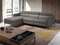 Угловой диван с реклайнером Angel Cerda 5237-L, серая кожа