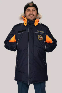Куртка мужская зимняя МЧС АЛЯСКА