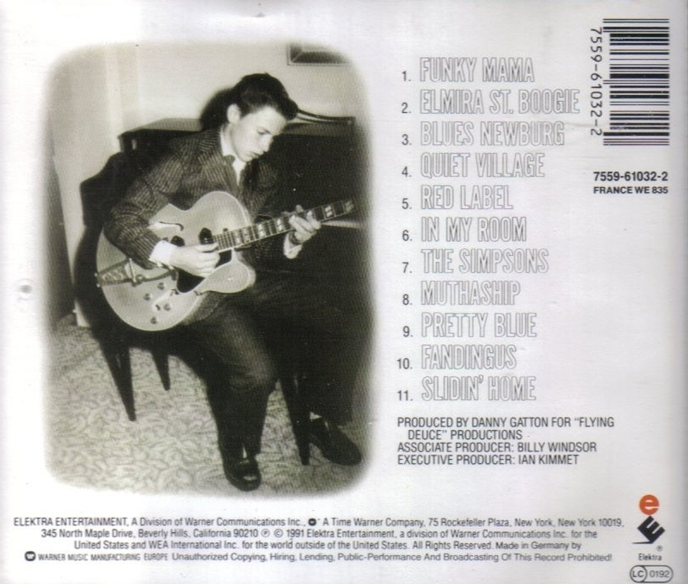 Danny Gatton / 88 Elmira St. (CD)