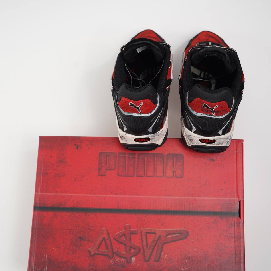 Кроссовки Puma x Asap Rocky #B179 (крас.)