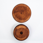 Масленка из дерева Сибирский Кедр для сливочного масла. MS6